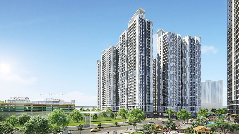 Phối cảnh chung cư Vinhomes Global Gate Cổ Loa